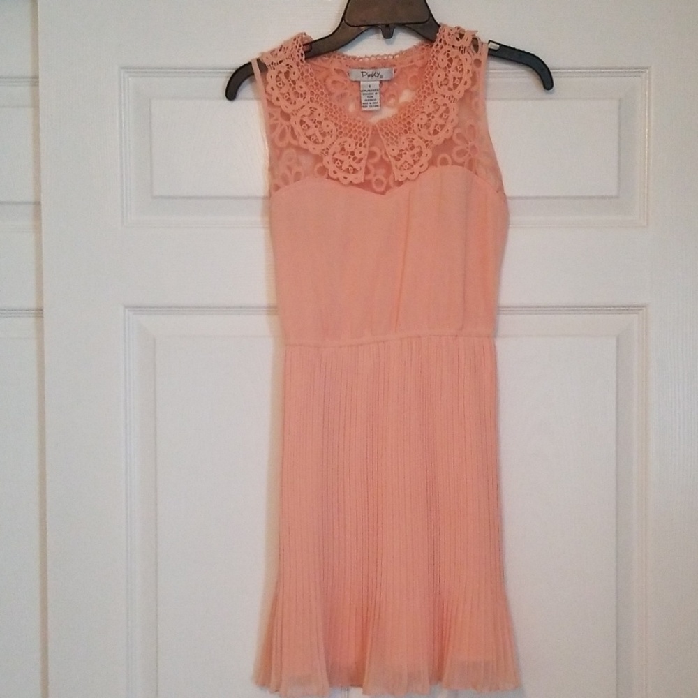 Light pink dress
